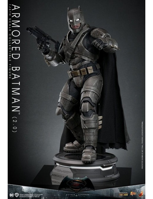 Hot Toys Movie Masterpiece Batman v Superman Dawn of Justice Armored Batman 2.0 1/6 Scale Collectible Figure