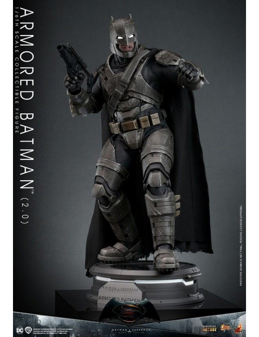 Hot Toys Movie Masterpiece Batman v Superman Dawn of Justice Armored Batman 2.0 1/6 Scale Collectible Figure