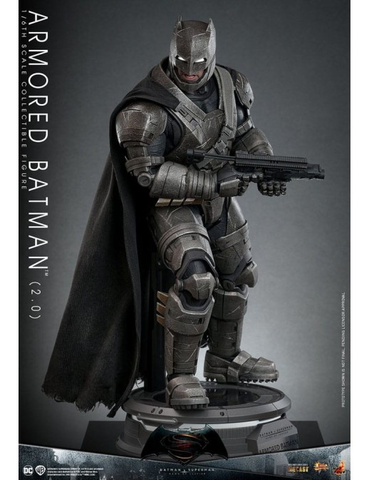 Hot Toys Movie Masterpiece Batman v Superman Dawn of Justice Armored Batman 2.0 1/6 Scale Collectible Figure