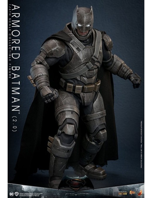 Hot Toys Movie Masterpiece Batman v Superman Dawn of Justice Armored Batman 2.0 1/6 Scale Collectible Figure