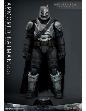Hot Toys Movie Masterpiece Batman v Superman Dawn of Justice Armored Batman 2.0 1/6 Scale Collectible Figure