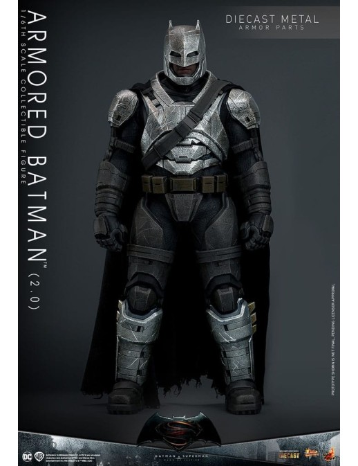 Hot Toys Movie Masterpiece Batman v Superman Dawn of Justice Armored Batman 2.0 1/6 Scale Collectible Figure