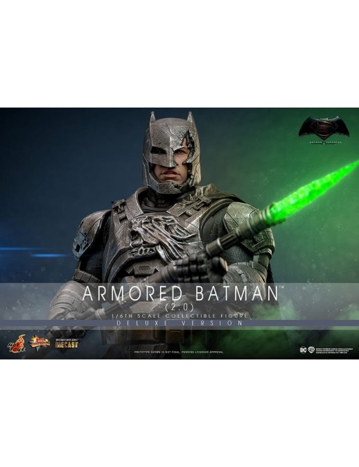 Hot Toys Movie Masterpiece Batman v Superman Dawn of Justice Armored Batman 2.0 1/6 Scale Collectible Figure Deluxe Version