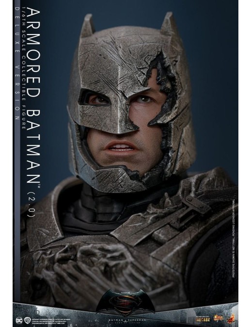 Hot Toys Movie Masterpiece Batman v Superman Dawn of Justice Armored Batman 2.0 1/6 Scale Collectible Figure Deluxe Version