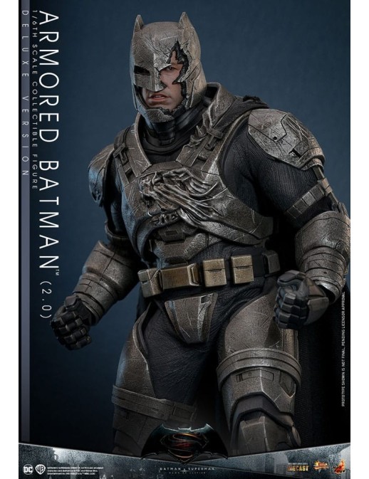 Hot Toys Movie Masterpiece Batman v Superman Dawn of Justice Armored Batman 2.0 1/6 Scale Collectible Figure Deluxe Version