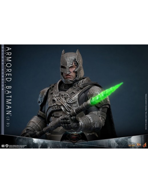 Hot Toys Movie Masterpiece Batman v Superman Dawn of Justice Armored Batman 2.0 1/6 Scale Collectible Figure Deluxe Version