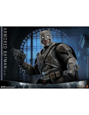 Hot Toys Movie Masterpiece Batman v Superman Dawn of Justice Armored Batman 2.0 1/6 Scale Collectible Figure Deluxe Version