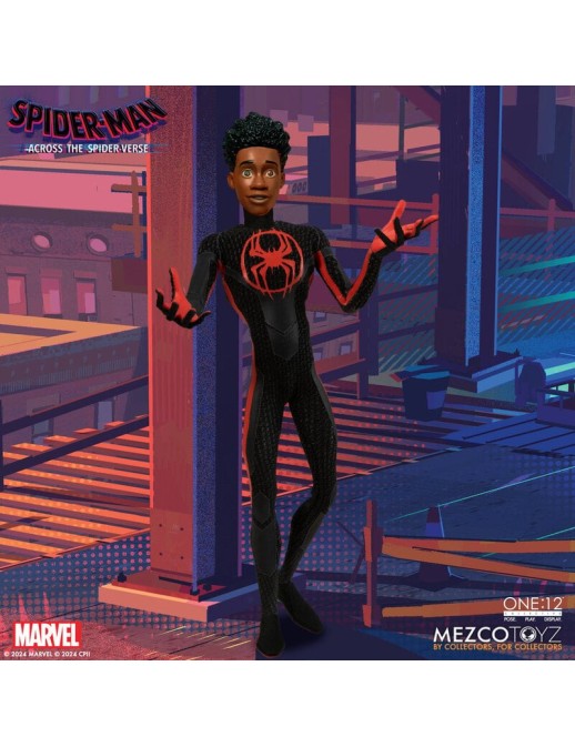 Mezco Toys The One 12 Collective Marvel Spider-Man Across the Spider-Verse Miles Morales