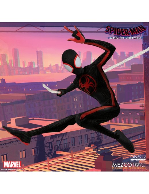 Mezco Toys The One 12 Collective Marvel Spider-Man Across the Spider-Verse Miles Morales