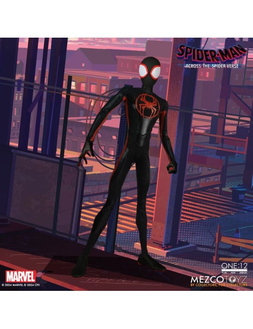 Mezco Toys The One 12 Collective Marvel Spider-Man Across the Spider-Verse Miles Morales