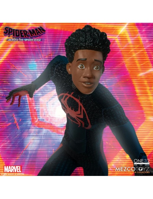 Mezco Toys The One 12 Collective Marvel Spider-Man Across the Spider-Verse Miles Morales