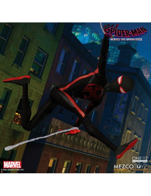 Mezco Toys The One 12 Collective Marvel Spider-Man Across the Spider-Verse Miles Morales