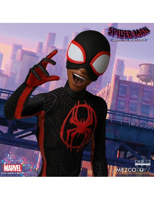 Mezco Toys The One 12 Collective Marvel Spider-Man Across the Spider-Verse Miles Morales