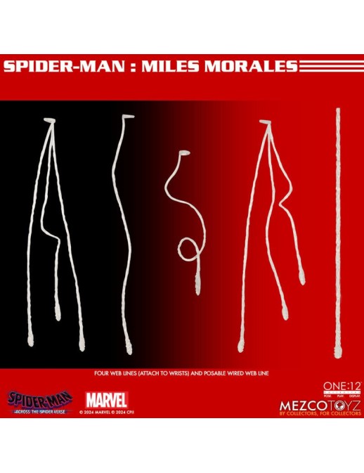 Mezco Toys The One 12 Collective Marvel Spider-Man Across the Spider-Verse Miles Morales