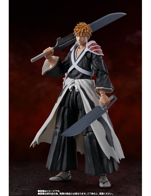 Bandai S.H. Figuarts Bleach Kurosaki Ichigo Dual Zangetsu