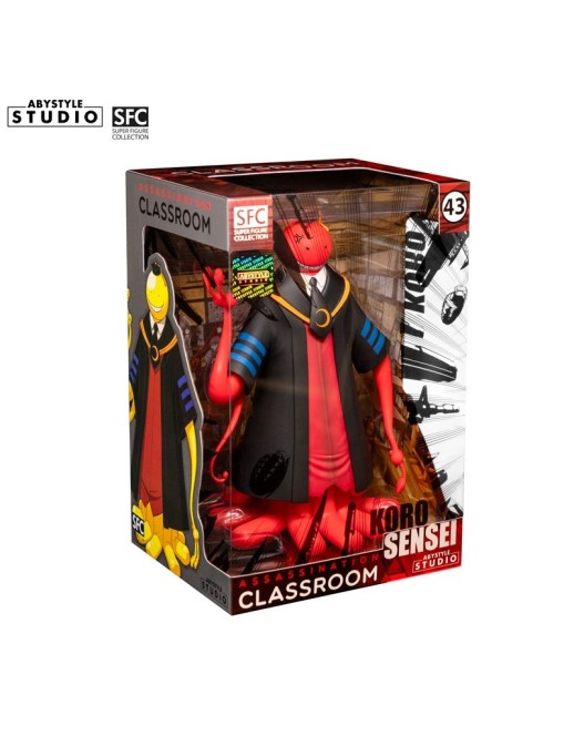 Abystyle Studio Super Figure Collection Assassination Classroom Koro Sensei Red