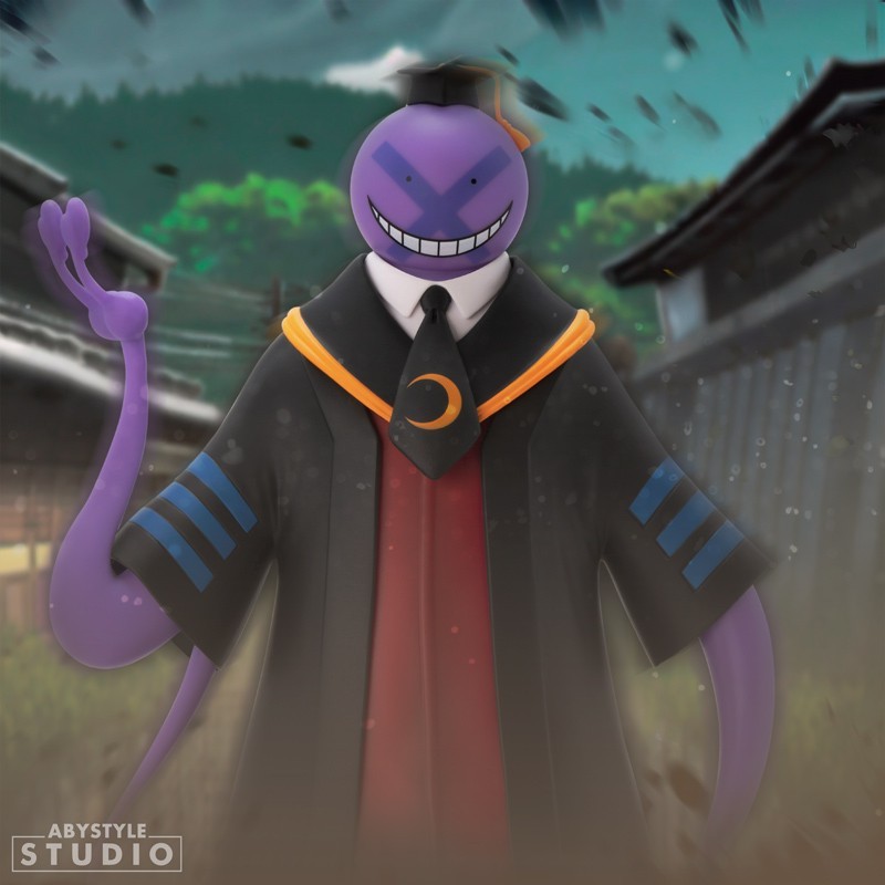 ABYSTYLE STUDIO SUPER FIGURE COLLECTION ASSASSINATION CLASSROOM KORO SENSEI PURPLE