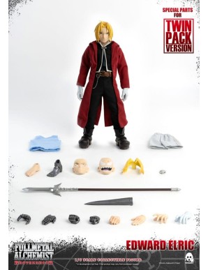 Threezero Fullmetal Alchemist Brotherhood Edward Elric & Alphonse Elric 1/6 Scale Collectible Figure