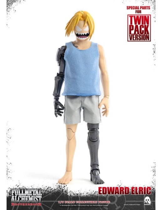 Threezero Fullmetal Alchemist Brotherhood Edward Elric & Alphonse Elric 1/6 Scale Collectible Figure