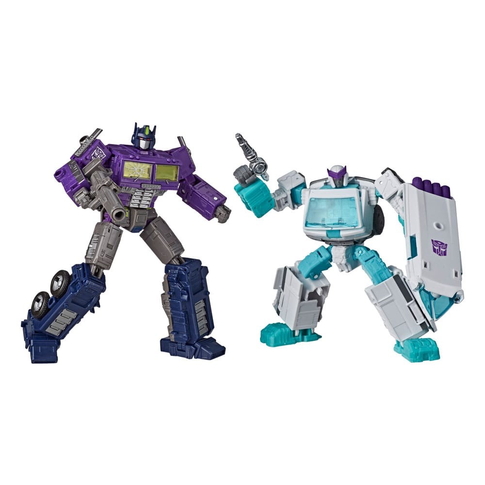 HASBRO TRANSFORMERS GENERATIONS SELECTS SHATTERED GLASS OPTIMUS PRIME & RATCHET