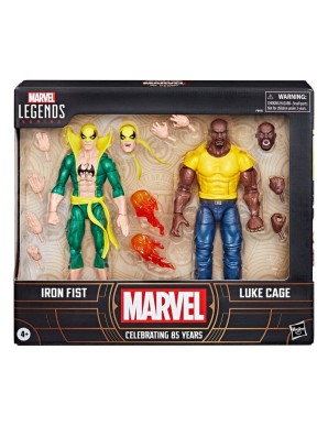 Hasbro Marvel Legends Iron Fist & Luke Cage Marvel Celebrating 85 Years