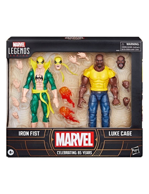 Hasbro Marvel Legends Iron Fist & Luke Cage Marvel Celebrating 85 Years