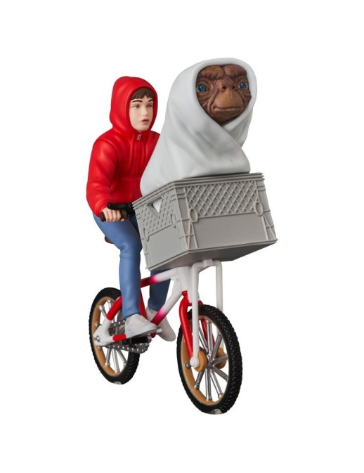 Medicom Toy Ultra Detail Mini Figures E.T. the Extra-Terrestrial E.T. & Elliott With Bicycle