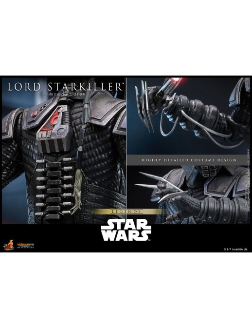 Hot Toys Videogame Masterpiece Star Wars The Force Unleashed Lord Starkiller 1/6 Scale Collectible Figure