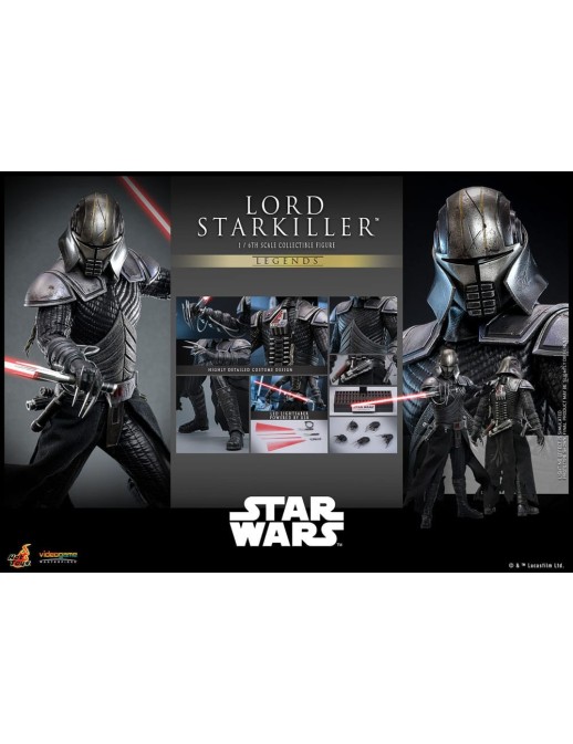 Hot Toys Videogame Masterpiece Star Wars The Force Unleashed Lord Starkiller 1/6 Scale Collectible Figure