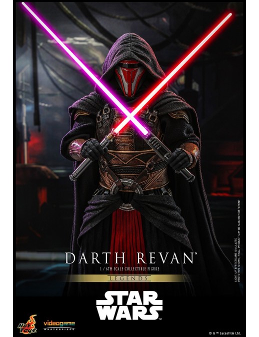 Hot Toys Videogame Masterpiece Star Wars The Force Unleashed Darth Revan 1/6 Scale Collectible Figure
