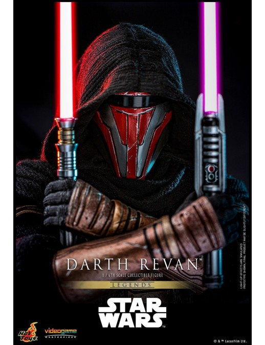 Hot Toys Videogame Masterpiece Star Wars The Force Unleashed Darth Revan 1/6 Scale Collectible Figure