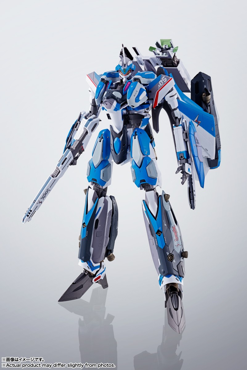 BANDAI DX CHOGOKIN MACROSS DELTA VF-31J SIEGFRIED HAYATE IMMELMANN CUSTOM REVIVAL VERSION