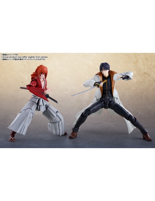 Bandai S.H. Figuarts Rurouni Kenshin Meiji Swordsman Romantic Story Aoshi Shinomori