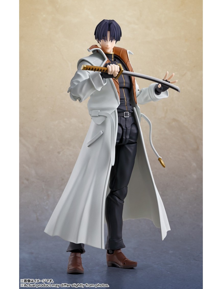 Bandai S.H. Figuarts Rurouni Kenshin Meiji Swordsman Romantic Story Aoshi Shinomori Bandai S.H. Figuarts Rurouni Kenshin Meiji Swordsman Romantic Story Aoshi Shinomori