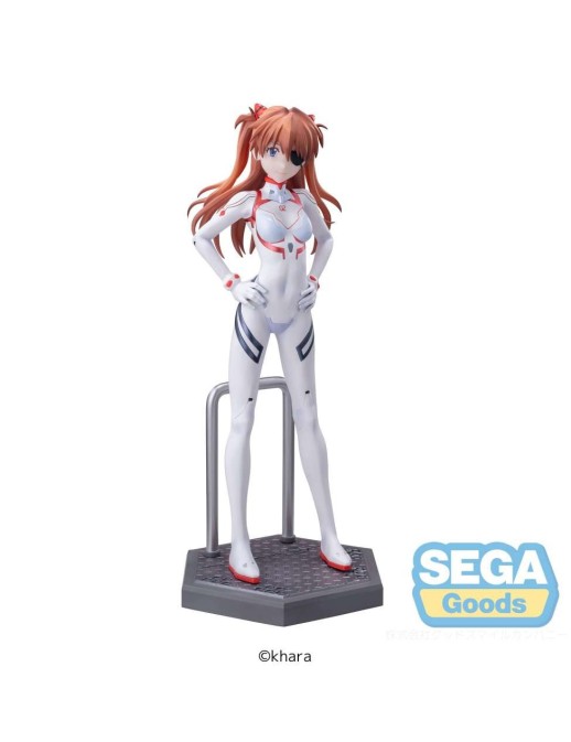 Sega Luminasta Evangelion 3.0+1.0 Thrice Upon a Time Asuka Langley Plugsuit Version