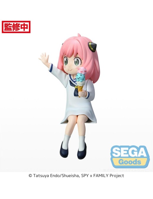 Sega Premium Perching Figure Spy x Family Anya Forger Summer Vacation