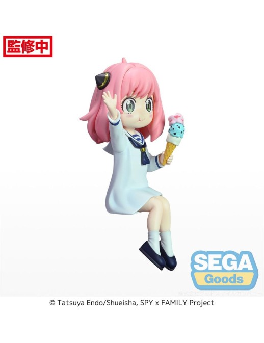 Sega Premium Perching Figure Spy x Family Anya Forger Summer Vacation