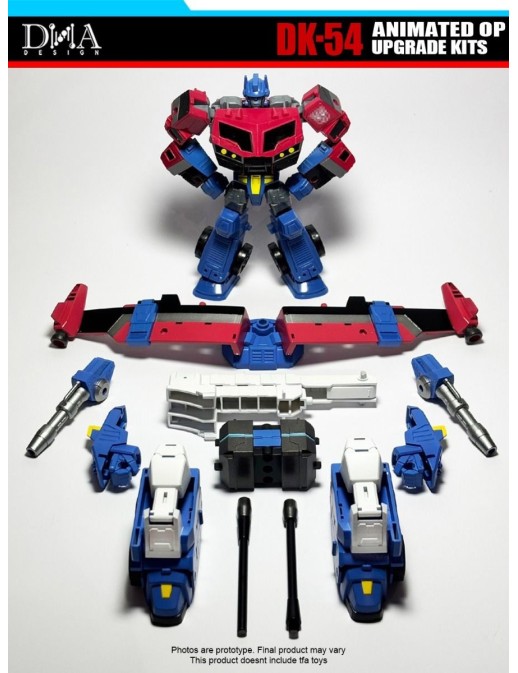 DNA Design DK-50 Upgrade Kit for Transformers Generations Legacy United Voyager Animated Universe Optimus Prime