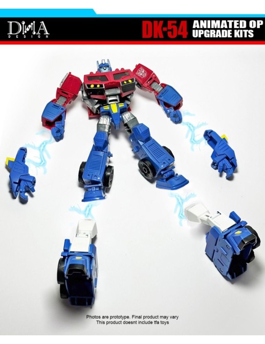 DNA Design DK-54 Upgrade Kit for Transformers Generations Legacy United Voyager Animated Universe Optimus Prime