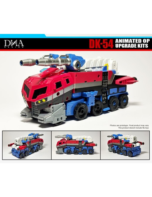 DNA Design DK-54 Upgrade Kit for Transformers Generations Legacy United Voyager Animated Universe Optimus Prime
