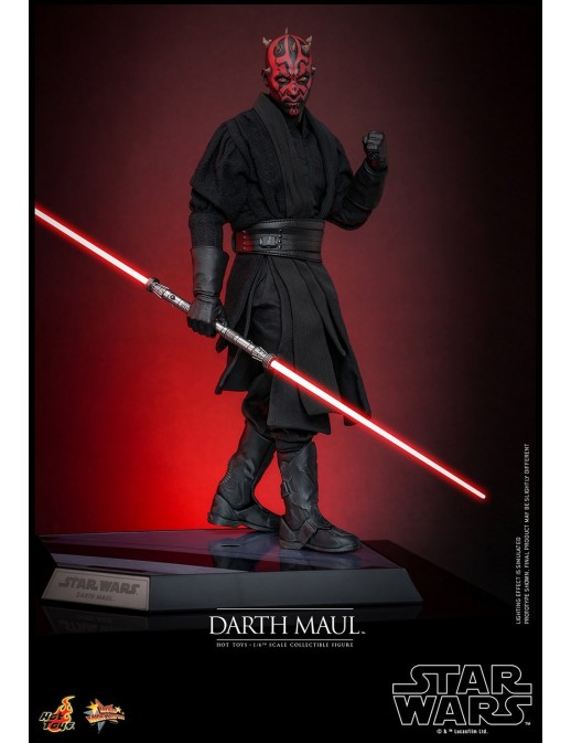 Hot Toys Movie Masterpiece Star Wars The Phantom Menace Darth Maul 1/6 Scale Collectible Figure