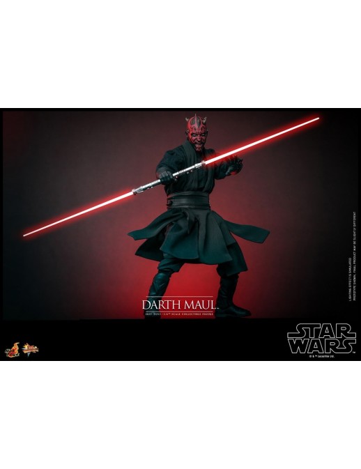 Hot Toys Movie Masterpiece Star Wars The Phantom Menace Darth Maul 1/6 Scale Collectible Figure