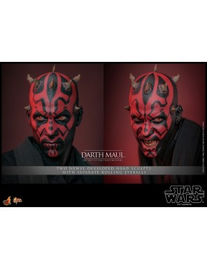 Hot Toys Movie Masterpiece Star Wars The Phantom Menace Darth Maul 1/6 Scale Collectible Figure