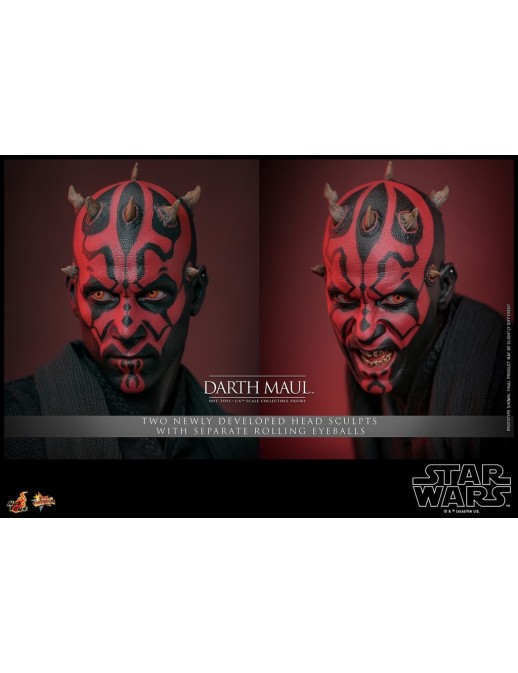 Hot Toys Movie Masterpiece Star Wars The Phantom Menace Darth Maul 1/6 Scale Collectible Figure