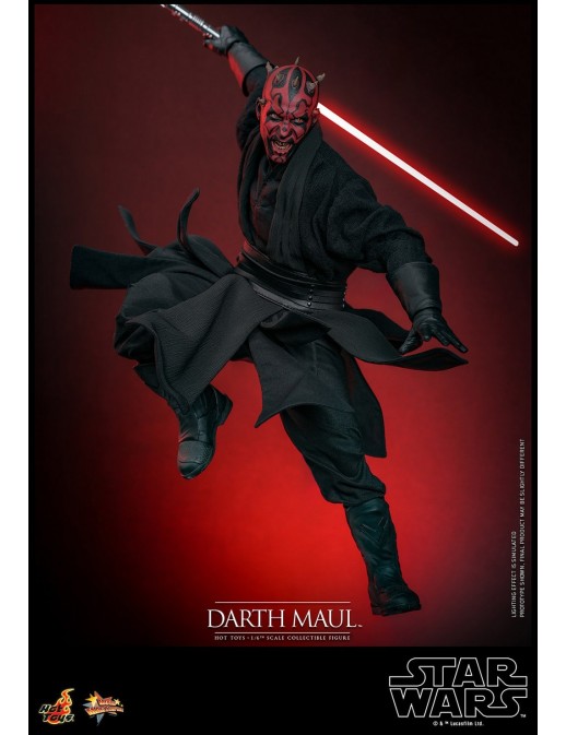 Hot Toys Movie Masterpiece Star Wars The Phantom Menace Darth Maul 1/6 Scale Collectible Figure