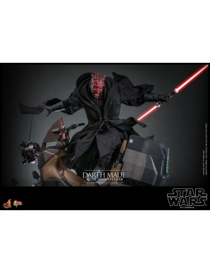 Hot Toys Movie Masterpiece Star Wars The Phantom Menace Darth Maul with Sith Speeder 1/6 Scale Collectible Figure
