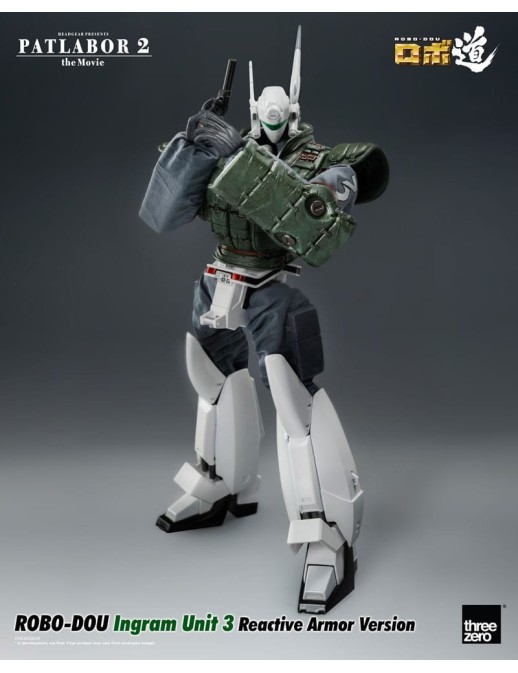 Threezero ROBO-DOU Mobile Police Patlabor 2: The Movie Ingram Unit 3 Reactive Armor Version