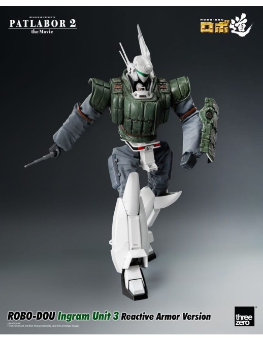 Threezero ROBO-DOU Mobile Police Patlabor 2: The Movie Ingram Unit 3 Reactive Armor Version