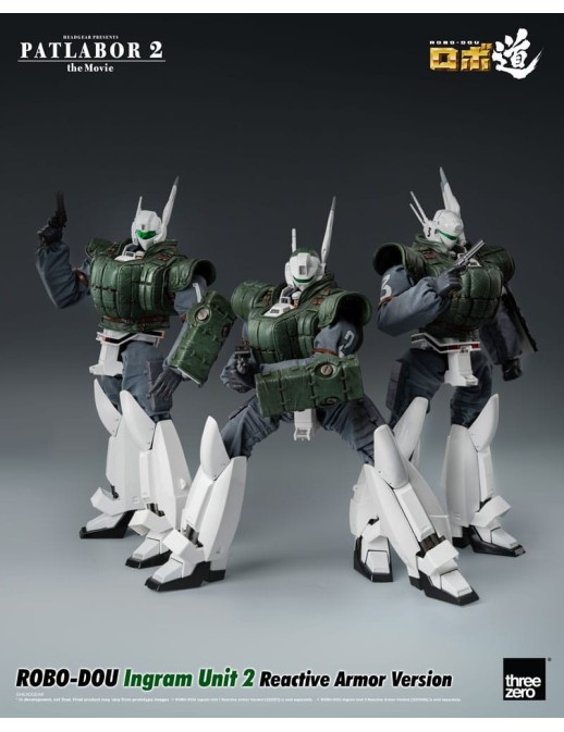 Threezero ROBO-DOU Mobile Police Patlabor 2: The Movie Ingram Unit 2 Reactive Armor Version