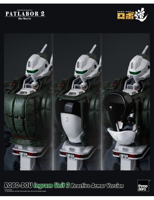 Threezero ROBO-DOU Mobile Police Patlabor 2: The Movie Ingram Unit 2 Reactive Armor Version